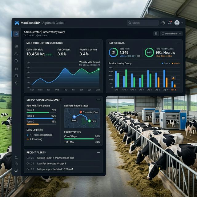 DairyFlow ERP